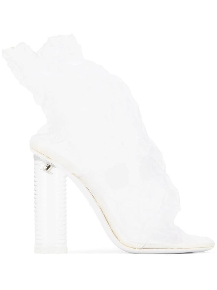 Nicholas Kirkwood D'arcy Plexi Boots - White