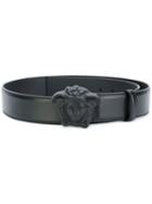 Versace - Medusa Head Belt - Men - Calf Leather - 95, Black, Calf Leather