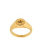 Nialaya Jewelry Skyfall Mini Starburst Ring - Gold