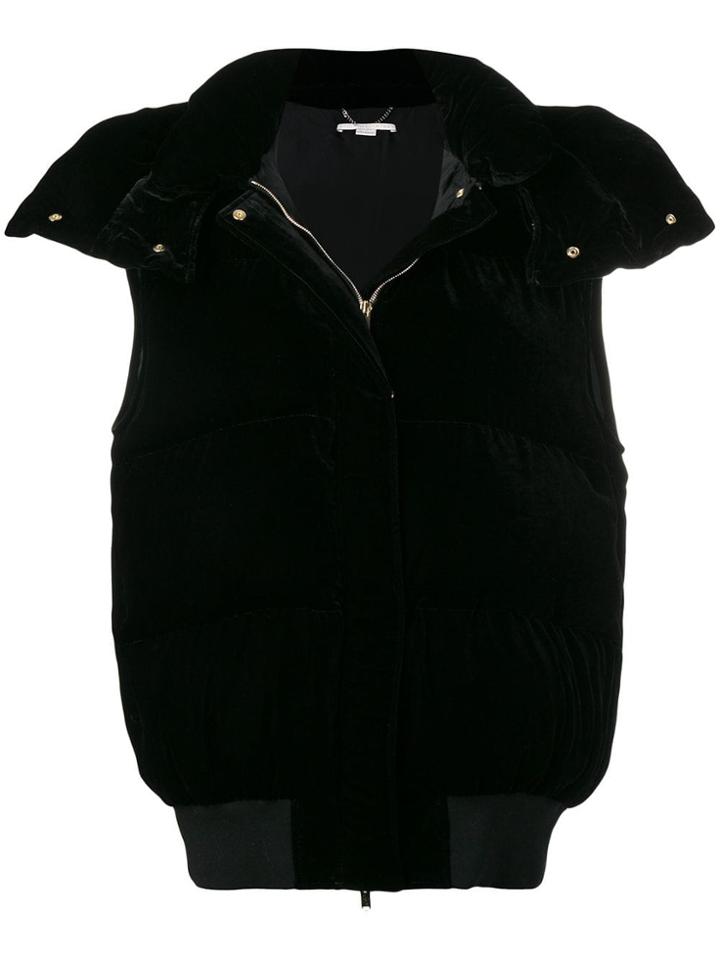 Stella Mccartney Bomber Loose Padded Jacket - Black