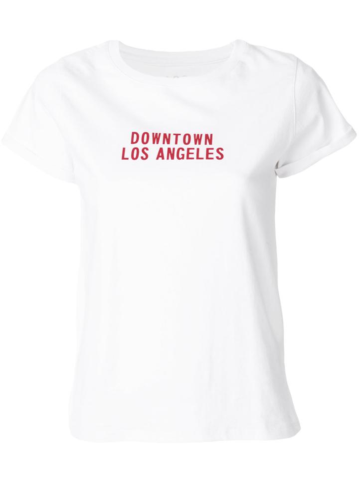 A.p.c. Printed Crewneck T-shirt - White