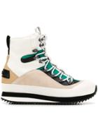 Diesel Lace-up Snow Boots - White