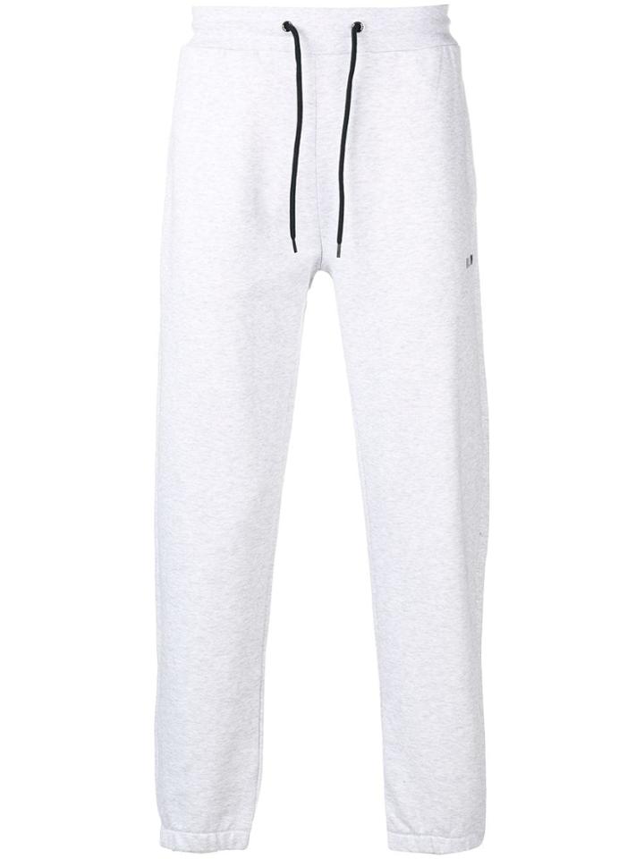 Msgm Branded Track Pants - Grey