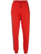 Kenzo Logo Print Track Pants - Red
