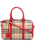 Burberry Alchester Tote, Women's, Nude/neutrals, Calf Leather/polyamide