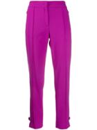 Escada Raised Seam Trousers - Purple