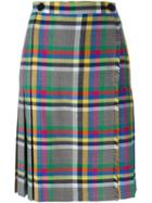 Marco De Vincenzo Checked Skirt