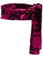 Attico Embellished Waist Belt - Pink