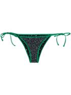 Diane Von Furstenberg - String Bikini Bottoms - Women - Polyamide/spandex/elastane - M, Black, Polyamide/spandex/elastane