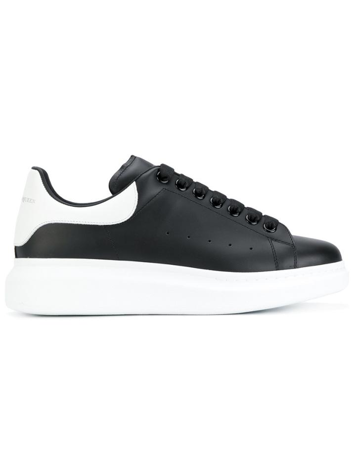 Alexander Mcqueen Oversized Sole Sneakers - Black