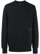 Diesel Zipped Pocket Sweatshirt - Black