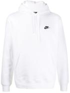 Nike Embroidered Logo Hoodie - White