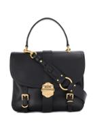 Moschino Satchel Tote Bag - Black