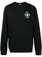 Versace Jeans Patch Detail Sweatshirt - Black