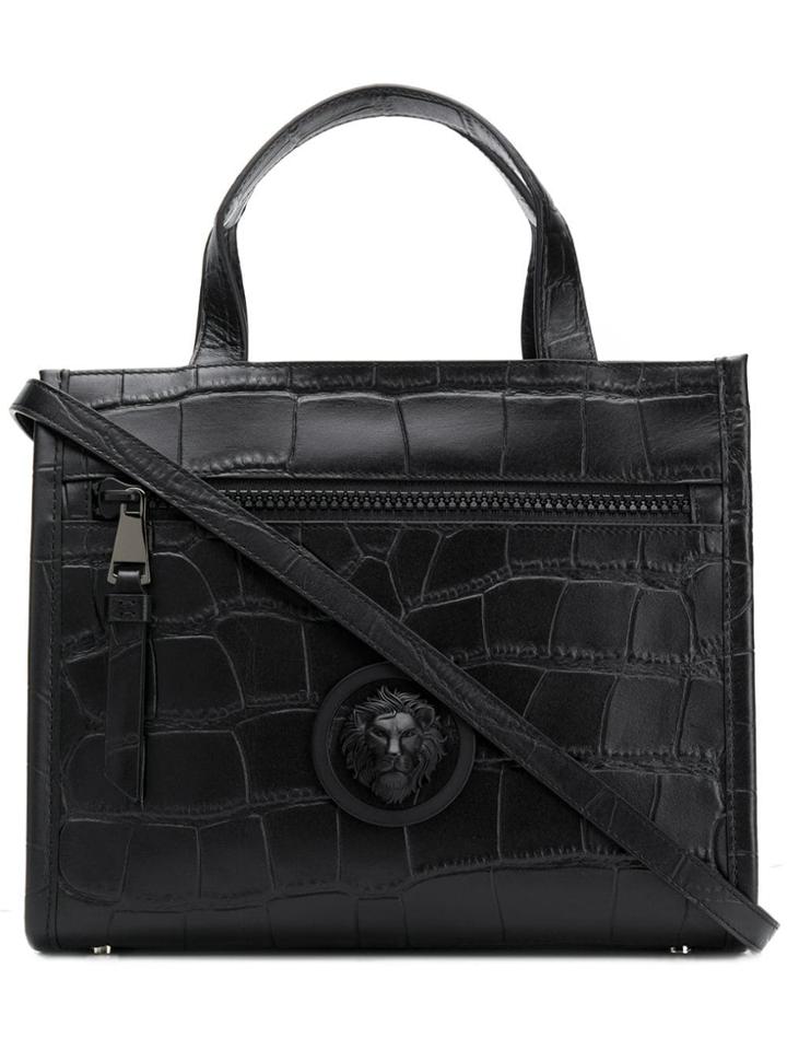 Versus Lion Head Tote Bag - Black