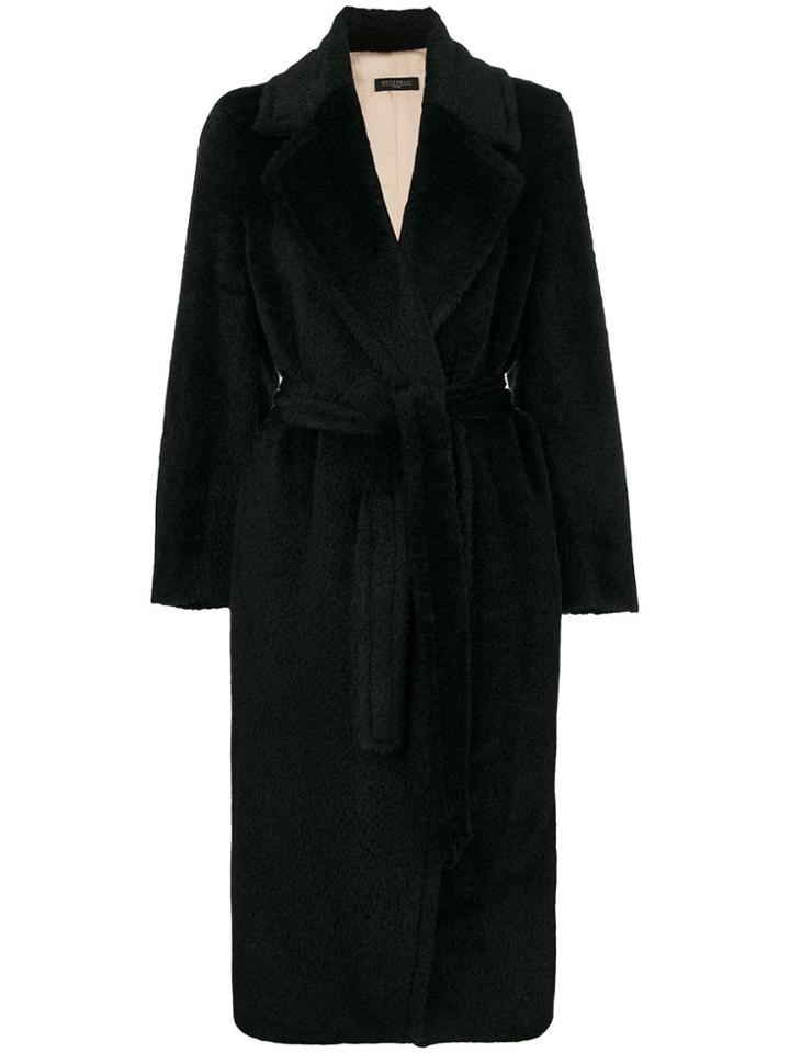 Antonelli Greta Robe-coat - Black