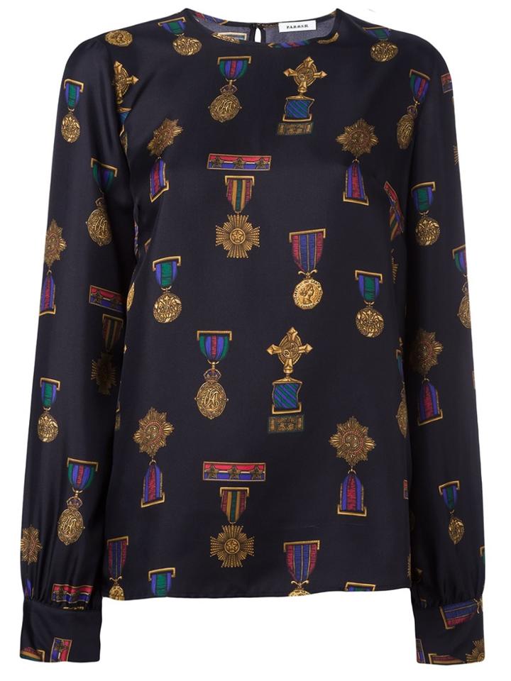 P.a.r.o.s.h. 'soldier' Blouse - Black