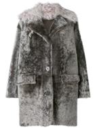 Sylvie Schimmel Mid-length Buttoned Coat - Grey