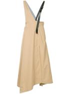 Aula Asymmetric Overall Skirt - Nude & Neutrals
