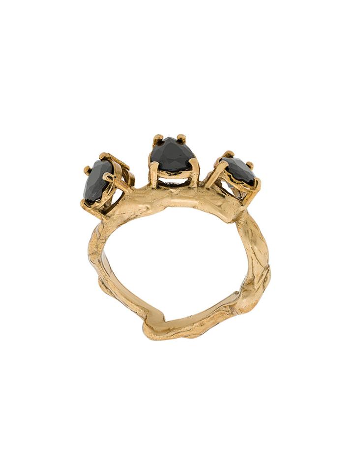Voodoo Jewels Gem Embellished Ring - Metallic