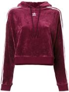 Adidas Hooded Logo Sweatshirt - Pink & Purple