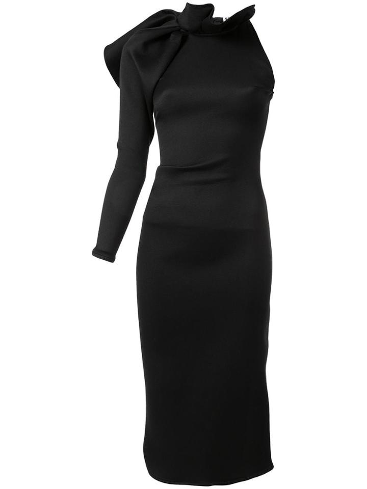 Maticevski Plumeria Dress - Black