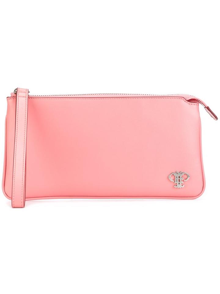 Emilio Pucci Logo Plaque Medium Clutch