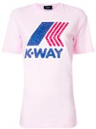 Dsquared2 K-way T-shirt - Pink & Purple