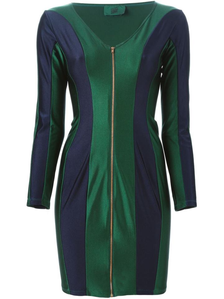 Jean Paul Gaultier Vintage 'les Rap'pieuse' Dress - Blue