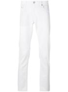 Pt05 - Plain Chinos - Men - Cotton/spandex/elastane - 32, White, Cotton/spandex/elastane