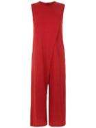 Osklen Asymmetrical Jumpsuit - Red