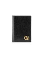 Gucci Gg Marmont Leather Card Case - Black
