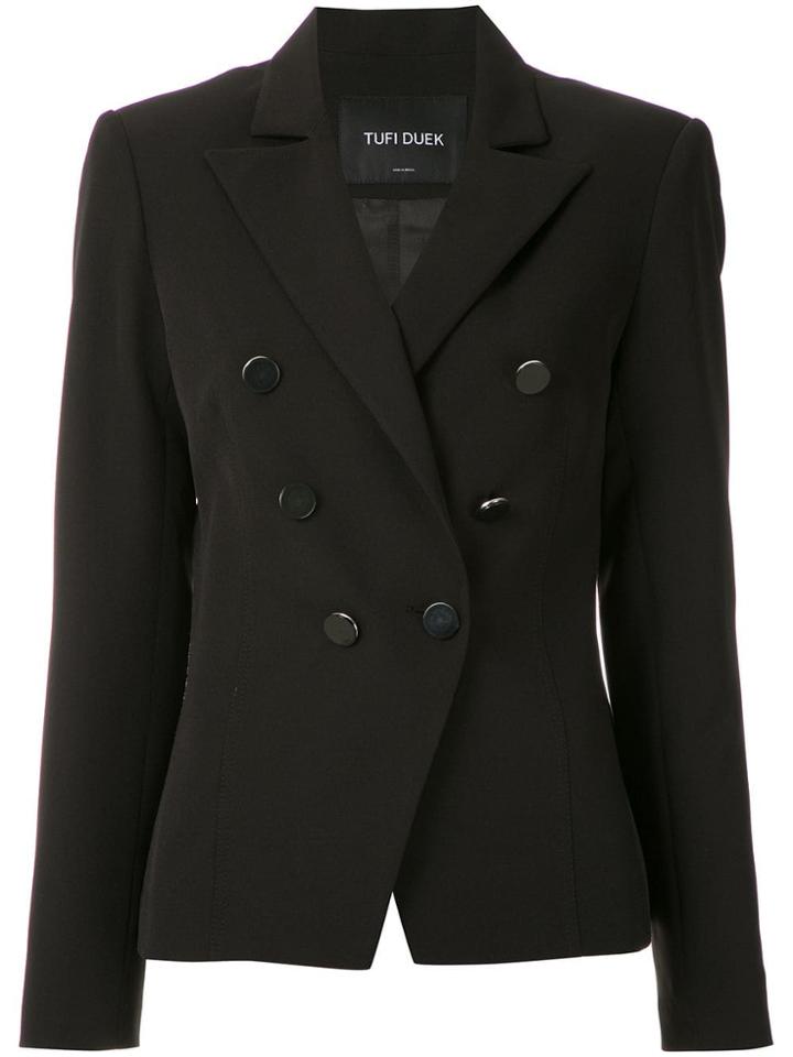 Tufi Duek Double Breasted Blazer - Black