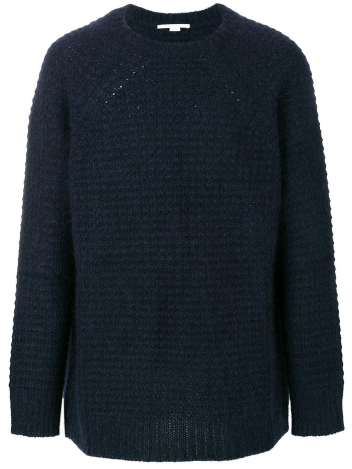 Stella Mccartney Waffle-knit Sweater - Blue