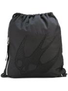 Mcq Alexander Mcqueen Swallow Embellished Backpack - Black