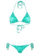 Sub Triangle Bikini Set, Women's, Size: G, Green, Polyamide/spandex/elastane