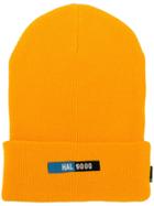 Undercover Front Patch Beanie Hat - Orange