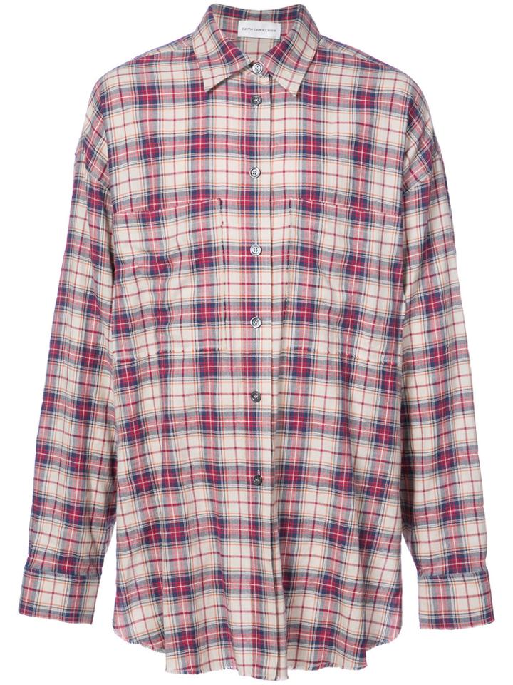 Faith Connexion Plaid Shirt - Red