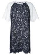 Goen.j Block Panel Dress, Women's, Size: Medium, Black, Cotton/nylon
