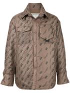 Wooyoungmi Logo Padded Shirt - Neutrals