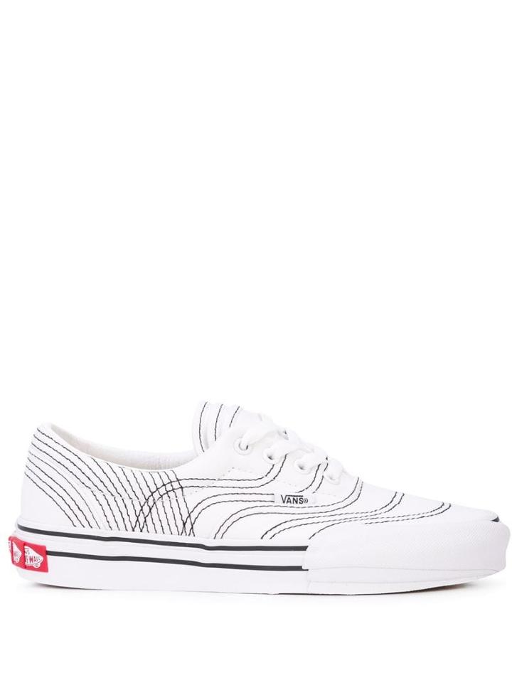 Vans Stitch Detail Sneakers - White