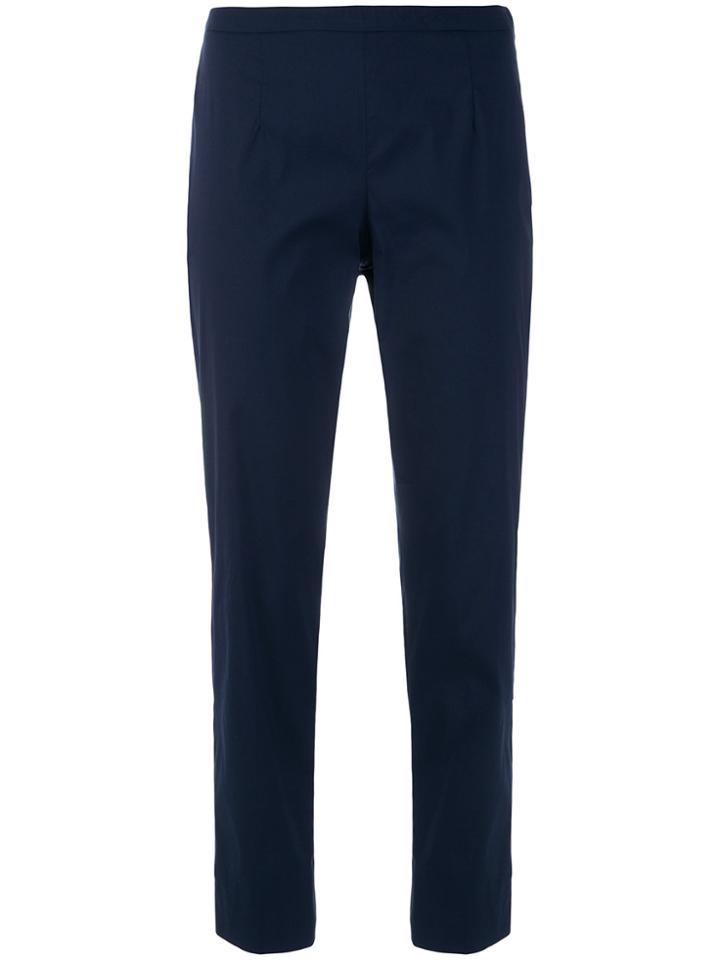 Prada Cropped Trousers - Blue