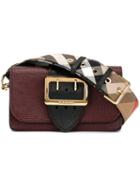 Burberry Runway Textured Leather Shoulder Bag