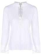 Lamberto Losani V-neck Sweater - White