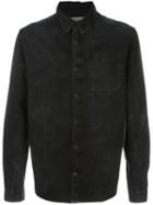 Calvin Klein Jeans Patch Pocket Shirt, Men's, Size: Medium, Black, Cotton