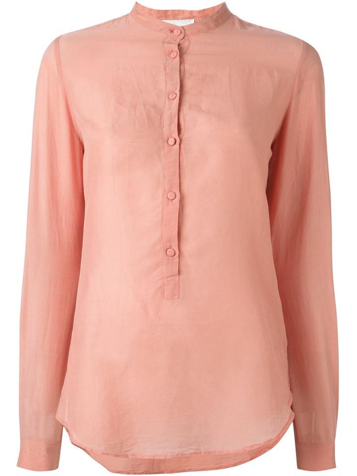 Forte Forte Mandarin Neck Button Down Shirt