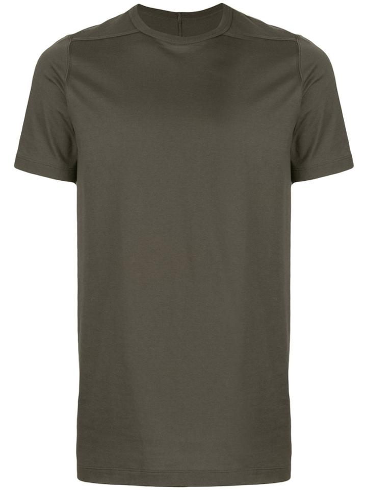 Rick Owens Crew Neck T-shirt - Green
