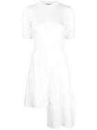 Yigal Azrouel Deconstructed Knitted Dress - White