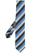 Nicky Stripe Patterned Tie - Multicolour