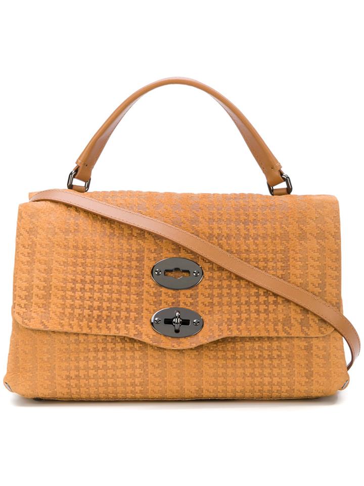 Zanellato Postina Dogtooth Satchel - Brown
